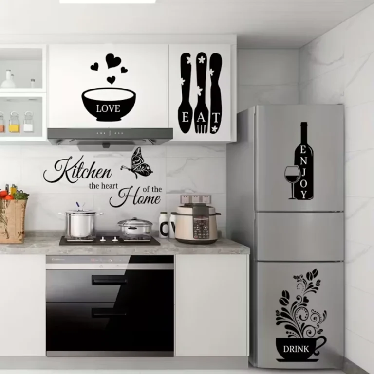 Vinilos para cocinas estilo personalizado y funcionalidad