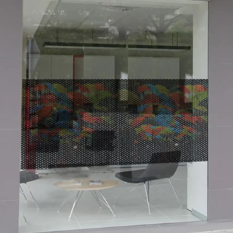 Vinilo microperforado