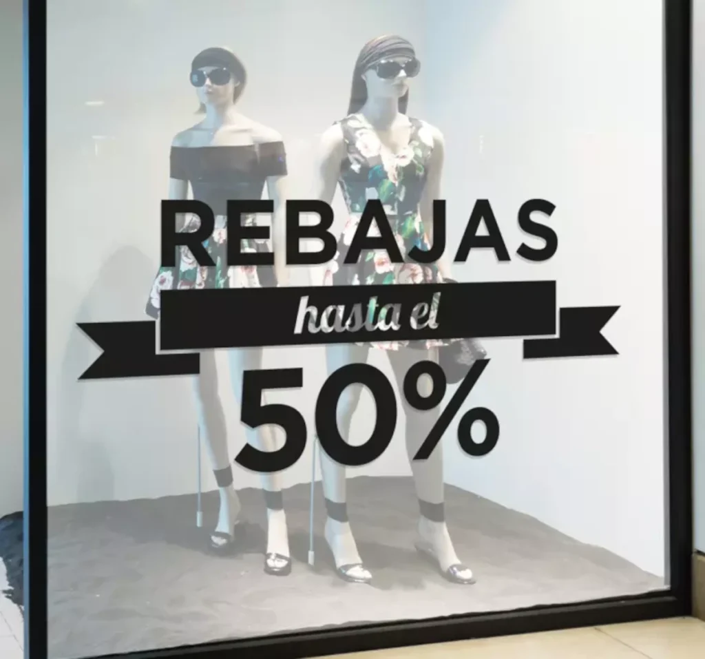 Vinilos para las rebajas