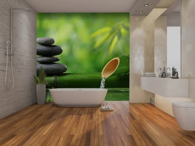 Vinilos decorativos para baño con estilo