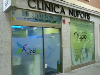 Vinilo gráfico profesional para clínicas