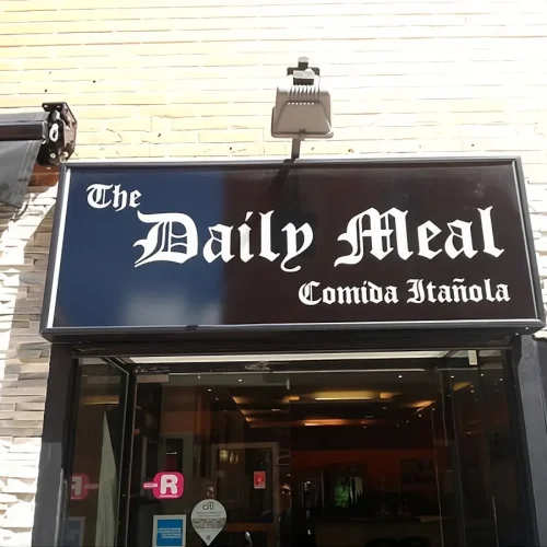 Rotulación de bares y restaurantes