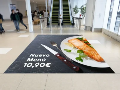 Rotulación de centros comerciales