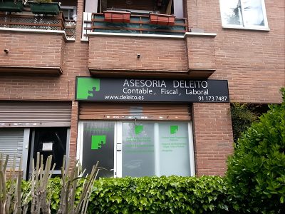 Rotulación de cristales en Madrid