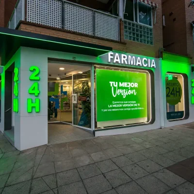 Rotulación para farmacias en Madrid