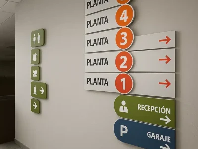 Señalética corporativa en Madrid