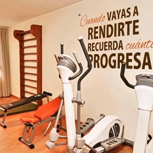 Vinilos en gimnasios