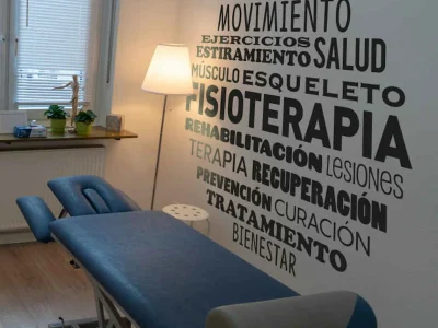 Logotipo en vinilo fisioterapia