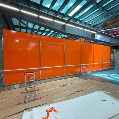 Vinilos para cerramientos de obras en Madrid