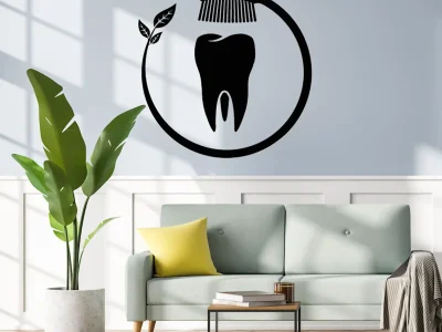 Vinilos para sala de espera dental