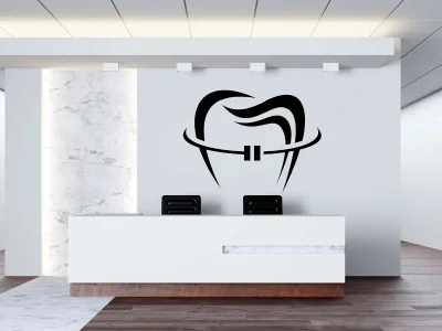 Vinilos para recepción clínica dental
