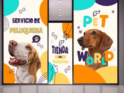 Vinilos para clínicas veterinarias