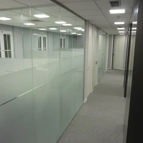 Vinilos para mamparas de oficina