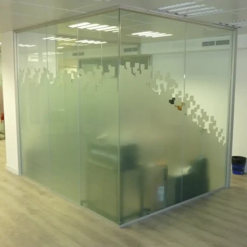 Vinilos decorativos para cristales de oficinas