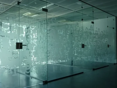 Vinilos para mamparas de oficina en Madrid